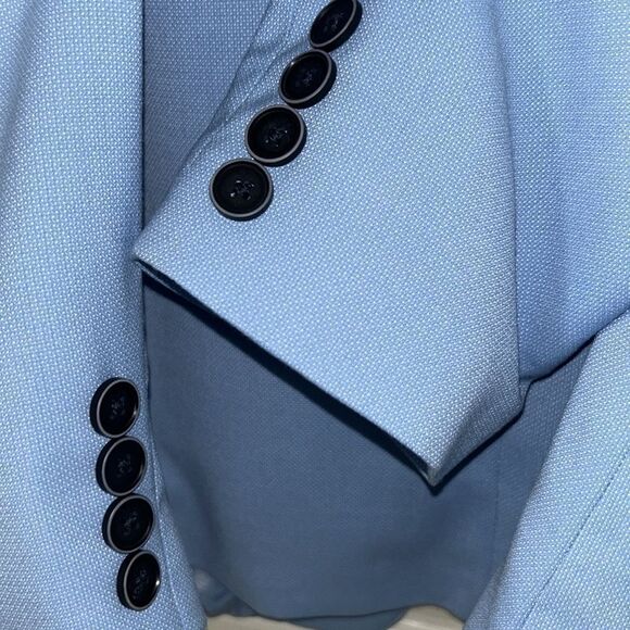 Calvin Klein Blue Jacket Suit(Size 18) - Picture 12 of 15